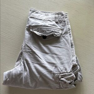 Urban Pipeline Men's Cargo Shorts - Cream 29 waist